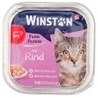 تصویر ووم گربه وینستون با طعم گوشت گوساله 100 گرم (بسته بندی جدید) Winston mit rind 100g