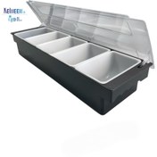 تصویر گارنیش باکس ۵ خانه BEST 