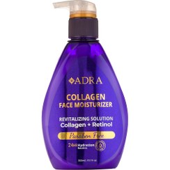 تصویر کرم مرطوب کننده پمپی کلاژن و رتینول آدرا حجم 300 میلی لیتر Adra Collagen and Retinol Moisturizing Cream 300ml