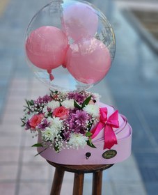 تصویر باکس گل نوزادی کد 7 