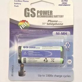 تصویر باتری شارژی GS power مدل HHR-P105 