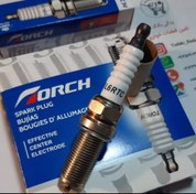 تصویر شمع پایه بلند تورچ مناسب پژو 206 تیپ 5 ا Torch Copper core KL6RTC spark plug Torch Copper core KL6RTC spark plug