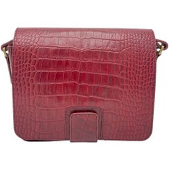 تصویر کیف دوشی زنانه طرح آناهیتا چرم طبیعی 