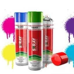 تصویر اسپری رنگ قهوه ای تیره واکو 