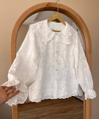 تصویر شومیز خامه دوزی لنا 