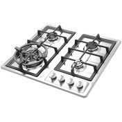 تصویر گاز استیل اخوان مدل Gi143 Akhavan Hob Gas Stove Gi143 Model