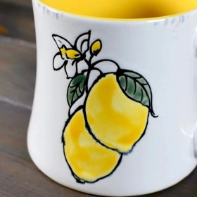 تصویر ماگ سرامیکی طرح لیمو 