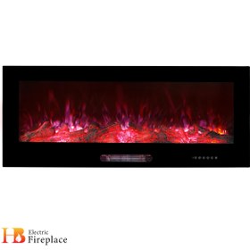 تصویر شومینه برقی LCD طول 120 سانتی متر 120 cm long LCD electric fireplace