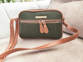 تصویر کیف سه زیپ دوشی 