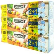 تصویر کیسه فریزر دارکوب مدل DAR_FBOX750 سه بسته 250 عددی 