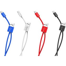 تصویر کابل میکرو سیبراتون مدل S209A به طول 120 سانتیمتر - سفید CABLE MICRO USB SIBRATON S209A 120CM