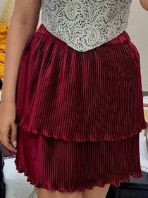 تصویر دامن پلیسه 