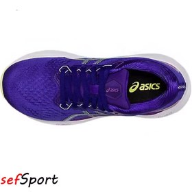 تصویر کتونی اورجینال اسیکس مدل kayano 30 1014A315 بنفش سفید 