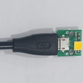 تصویر لامپ LED میکرو USB، نیم وات بسته 5 عددی 