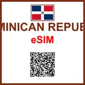 تصویر ای‌سیم جمهوری دومینیکن | eSIM Dominican Republic 