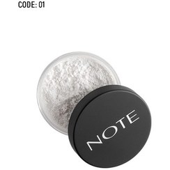 تصویر پودر فیکس (بیک )بی رنگ نوت 01 INVISIBLE LOOSE POWDER NOTE 01