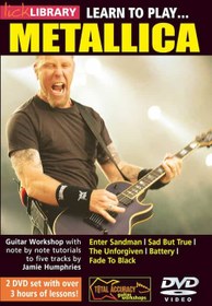 تصویر Learn To Play Metallica Vol 1 