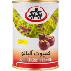 تصویر کمپوت آلبالو يک و يک 