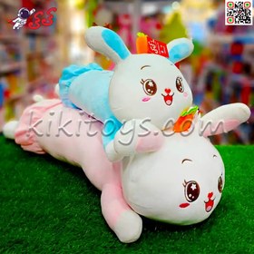 تصویر عروسک پولیشی خرگوش بالشتی و بغلی اسباب بازی Rabbit plush doll 