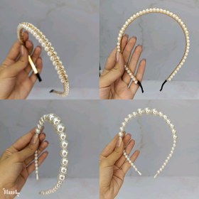 تصویر تل مو مرواریدی - کد 2127457 