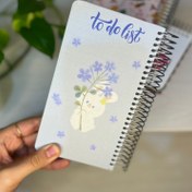 تصویر دفترچه روزانه - خرگوش مهربون To do list note book
