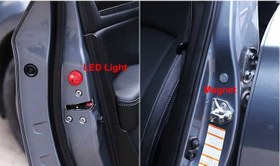 تصویر چراغ خطر درب خودرو مدل wireless بسته دو عددی 