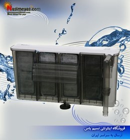 تصویر فیلتر هنگان باریک آکواریوم سوبو SOBO aquarium slim filter WP-408H 