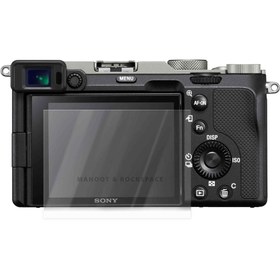 تصویر محافظ صفحه هیدروژل برند راکسپیس و ماهوت مناسب دوربین عکاسی SONY alpha a7c 