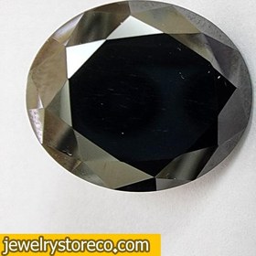 تصویر جواهر موزانایت فاخر با تراش الماس 20.65قیراط کد MZ27 