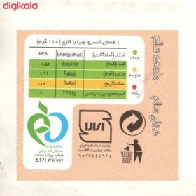 تصویر کنسرو لوبیا چیتی با قارچ انتخاب – 420 گرم 