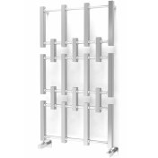 تصویر حوله خشک کن استیل دکوراتیو مدل Flare فلر 