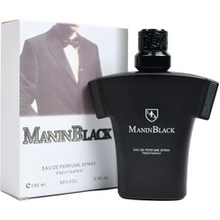 تصویر ادکلن مردانه مانین بلک 100میل manin black 100ml