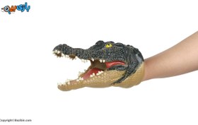 تصویر اسباب بازی پاپت دست مدل تمساح مک تویز 