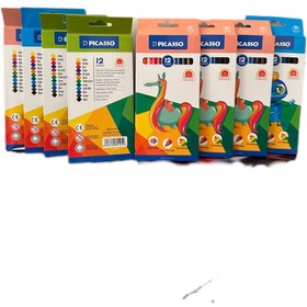 تصویر مداد رنگی پیکاسو