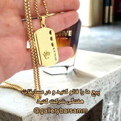 تصویر گردنبند استیل آویز مردانه رولکس 42000340 Necklaces