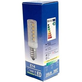 تصویر لامپ چرخ خیاطی مدل 33 ال ای دی کد E12-33D-3W-220V-WW پایه E12 