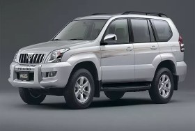 تصویر طلق چراغ جلو تویوتا پرادو جی 120 دو درب و چهار درب TOYOTA PRADO J120 2003-2008 