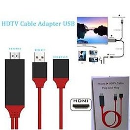 تصویر کابل تبدیل ارلدام Earldom ET-W8 USB to HDMI 1m Earldom ET-W8 USB to HDMI Phone/Tablet Adapter