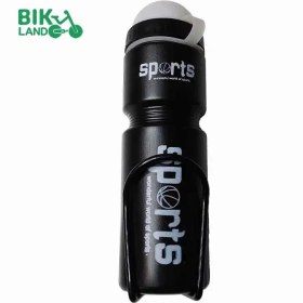 تصویر قمقمه دوچرخه غزال مدل پایه دار آلومنیومی 