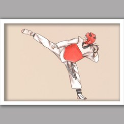 تصویر تابلو تکواندو 