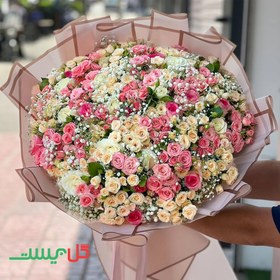 تصویر دسته گل لاکچری تولد مدل آلیس 