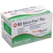 تصویر سر سوزن قلم انسولین BD-سایز ۶(بسته 100عددی) 