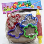 تصویر گل رس سفالگری برای کودکان به همراه ابزار بازی 