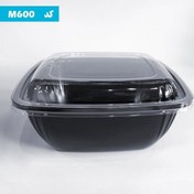 تصویر ظرف یکبار مصرف مهرپارسا کد M600(بادرب)/ کارتن 200 عددی 