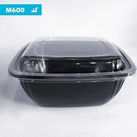 تصویر ظرف یکبار مصرف مهرپارسا کد M600(بادرب)/ کارتن 200 عددی 