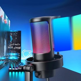 تصویر میکروفن کندانسر فای فاین مدل AmpliGame A8 