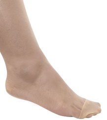 تصویر جوراب زنانه زیر زانو نازک براق کد ۱۵۰۴ 