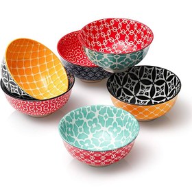 تصویر سوپ خوری رنگی دنی هوم (پک۱۰ تایی) 