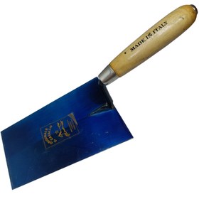 تصویر کمچه بنایی دسته چوبی 