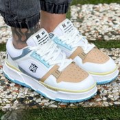 تصویر کفش کتونی مردانه امیری Amiri - سفید رویه کرم / 41 Amiri